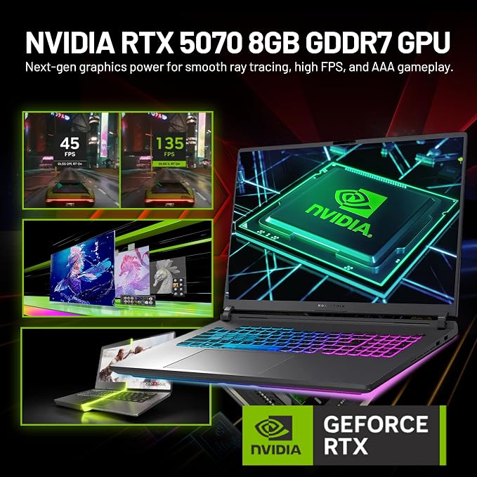 ASUS ROG Strix G18 18" 144Hz WUXGA Gaming Laptop, Intel i9-14900HX, 16GB RAM - Image 4