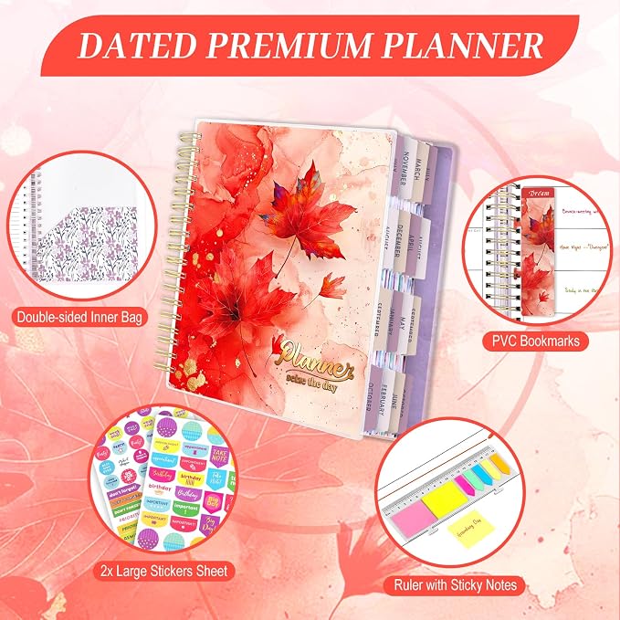 Planner 2026-2027, 18 Months Large Academic Daily Weekly Monthly Planner - Image 2