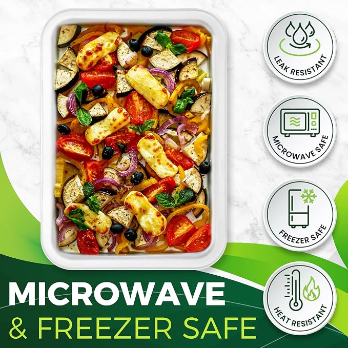 50Pack 14" Heavy Duty Disposable Rectangle Food Trays, Compostable Extra Large - Image 6