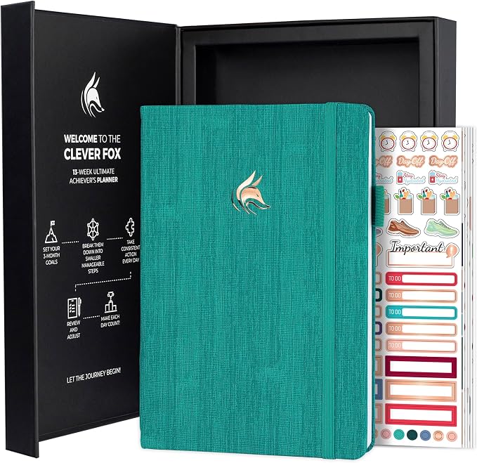 Clever Fox Ultimate Achiever’s Goal Planner by CleverFox