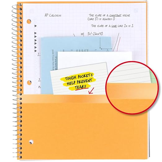 Five Star Spiral Notebook + Study App, 1 Subject, Graph Ruled Paper, 8-1/2" x - Image 6