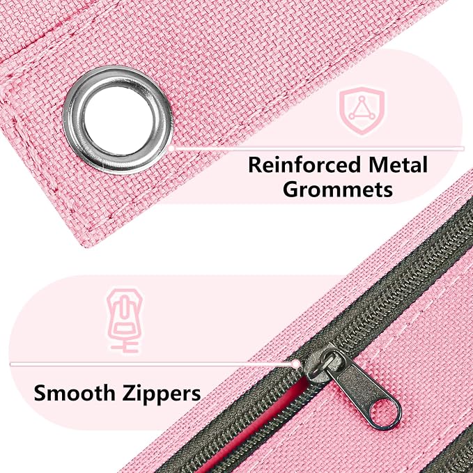 Forvencer Pencil Pouch for 3 Ring Binder, Large Pencil Case Pouch - Image 5