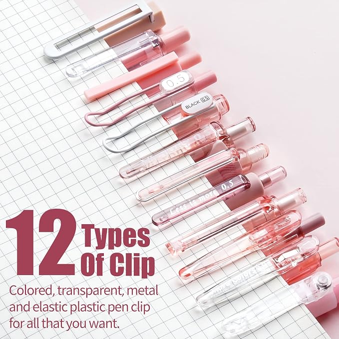 Four Candies Rose Series Gel Pens, Cute Writing Pens - Image 5