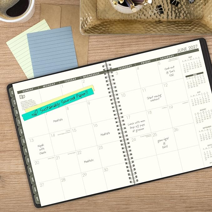 AT-A-GLANCE Planner 2026-2027 Weekly & Monthly Academic 12-Month July-June - Image 3
