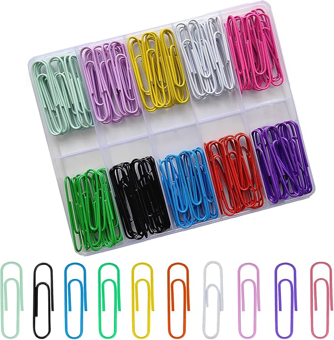 150 Pcs 2 Inch/50mm Large Paperclips by Unknown