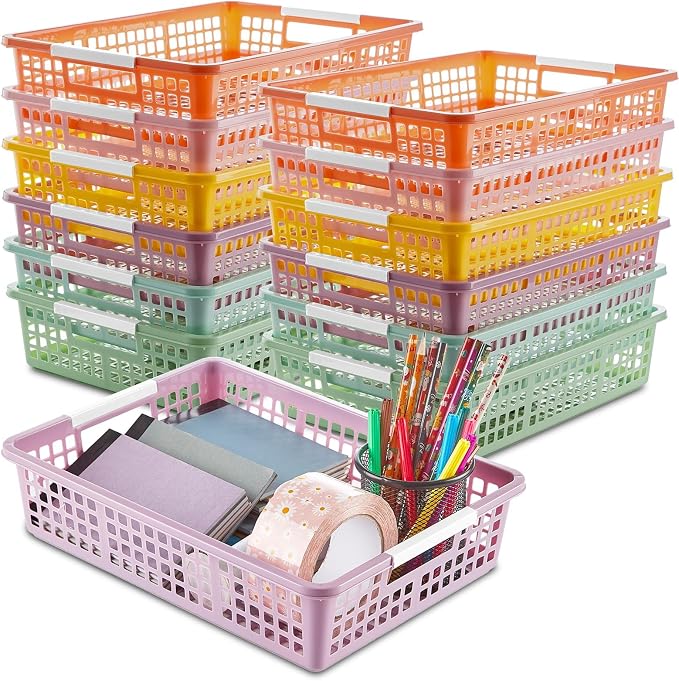 gisgfim 12 Pack Plastic Turn in Paper Trays by gisgfim