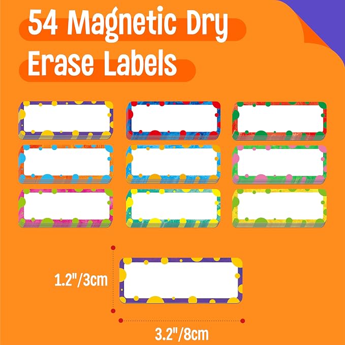 Magnetic Colorful Labels - Image 2