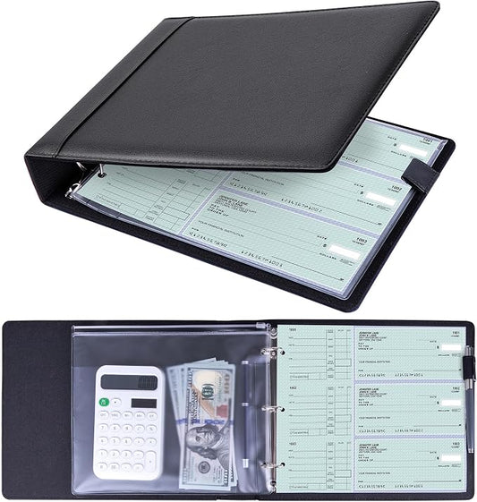 Antner 3 Ring Personal Check Binder by Antner