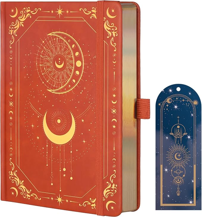 TIEFOSSI Dot Journal, 160gsm 190 Numbered Pages, Diary by TIEFOSSI