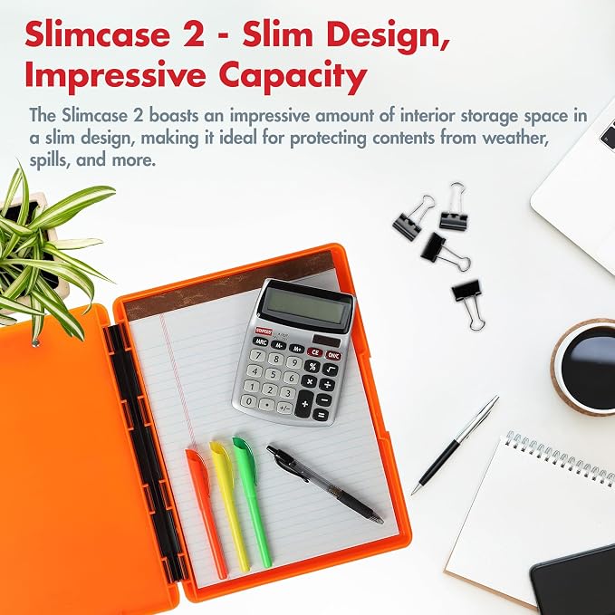 Dexas Slimcase 2 Plastic Clipboard - Image 2