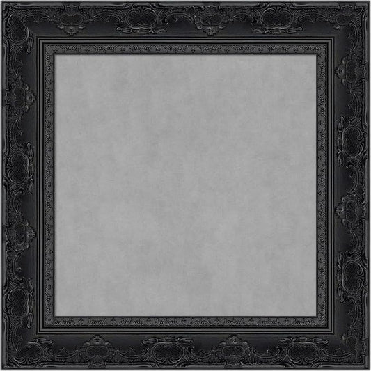 Amanti Art Black Framed Magnetic Board 16x16 X-Small Vision Board by AmantiArt