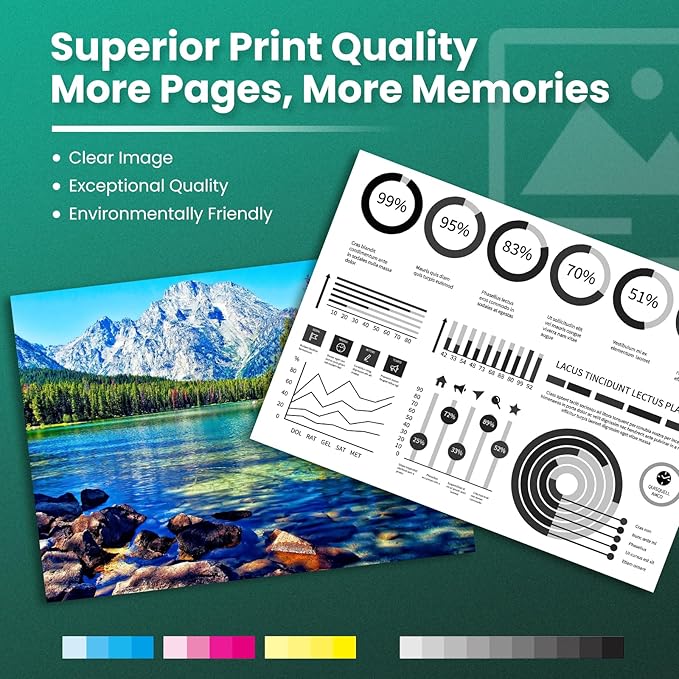 GREENBOX Compatible 61XL Ink Cartridge Replacement for HP Envy 4500 5530 4502 Officejet 4630 4635 DeskJet 1000 1010 1512, Black, Tri-color, 2-Pack-DeskLoop Office