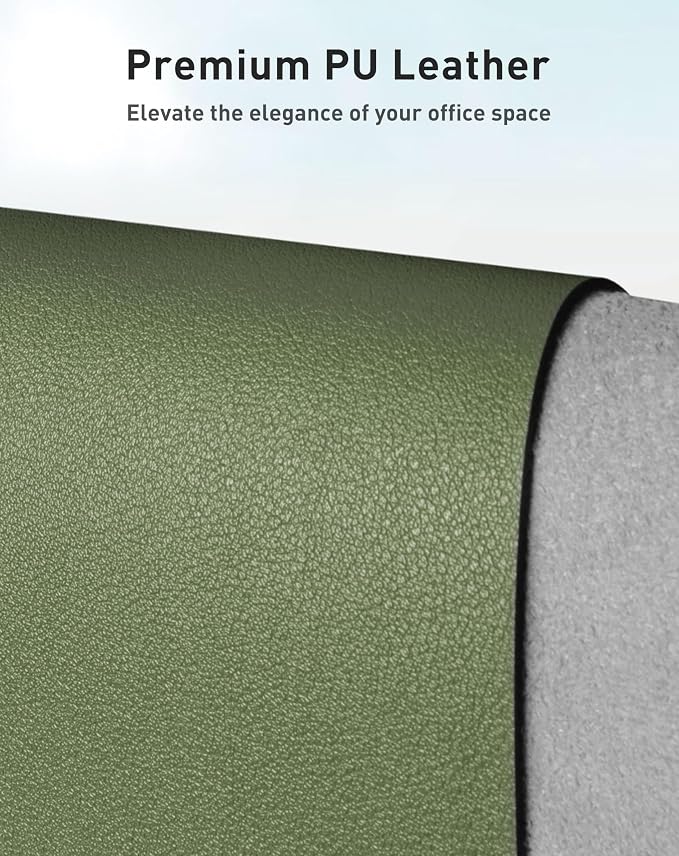 Aothia Faux Leather Desk Mat - Image 2