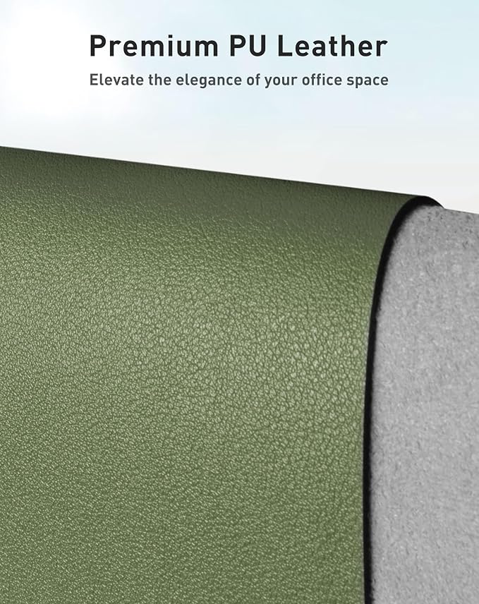 Aothia Faux Leather Desk Mat - Image 2