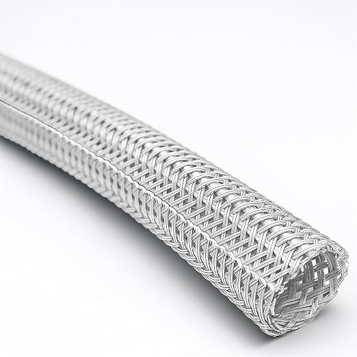 Electriduct 1.5" Hook Self Closing Sleeve Braid Wrap Around Sleeving Flame by Electriduct