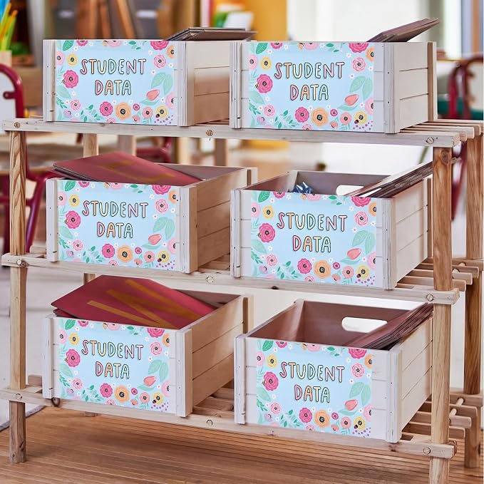 Marspark 10 Set Classroom Organization Folder Labels - Image 7