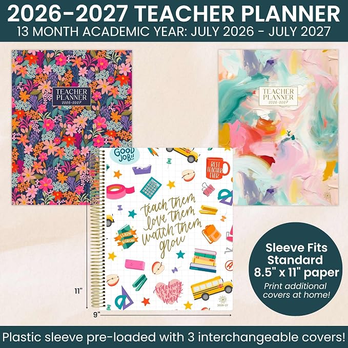 bloom daily planners 2026-2027 Academic Year Teacher Planner & Calendar - Image 2