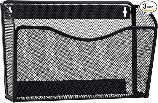 AGPTEK Magnetic File Holder, Hanging Wall Storage Rack by AGPTEK