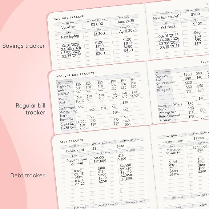 And Per Se Budget Planner, Budget Book - Image 5