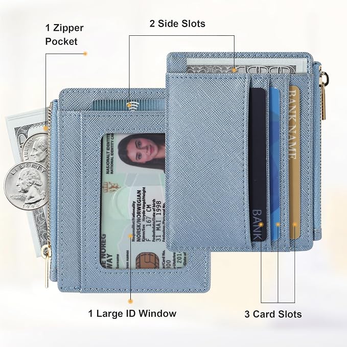 Sodsay Card Case Slim Front Pocket Wallet - Image 2