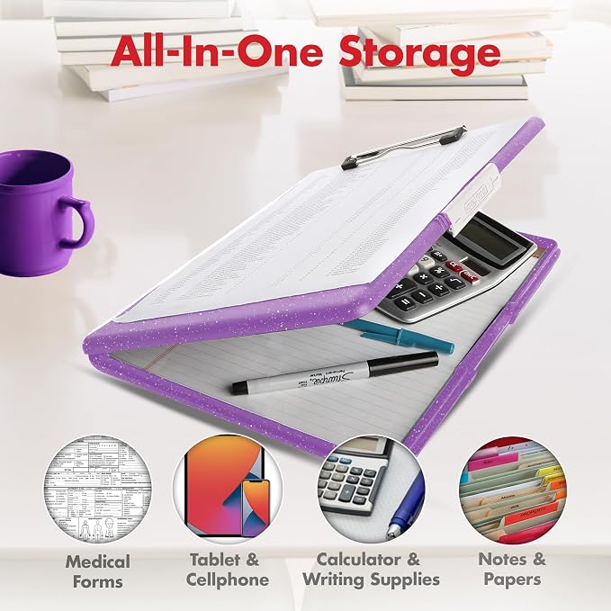 Dexas Slimcase 2 Plastic Clipboard - Image 6