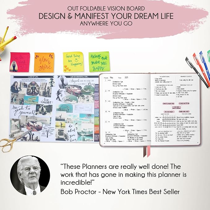 Life Planner - A 12 Month Journey to Crush Your Goals, Increase Productivity - Image 7