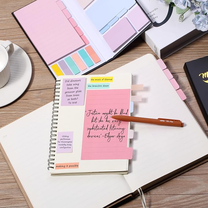 Mr. Pen- Sticky Notes Set, 410 Pack, Ruled | Dotted & Blank Notes - Image 6