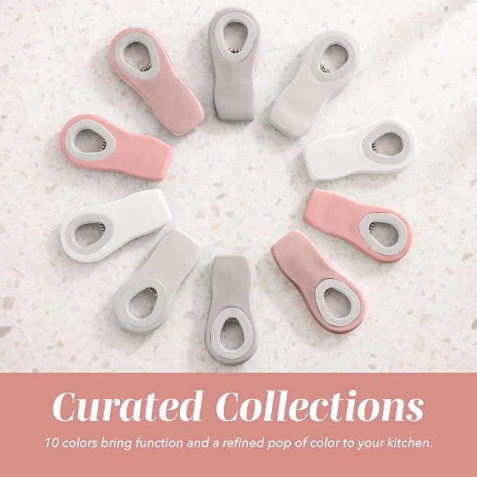 COOK WITH COLOR Bag Clips with Magnet- Food, Bag - Image 5