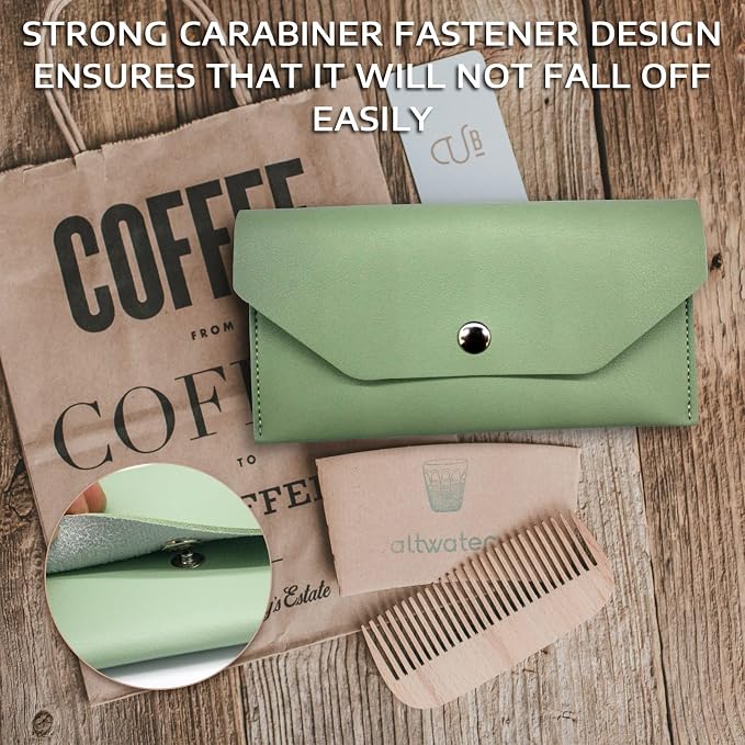 BLMHTWO Cash Wallets for Women, Reusable Envelopes for Cash Leather Cash - Image 6