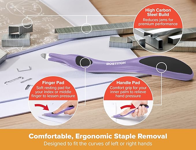 Bostitch Titan Heavy Duty Metal Stapler, 50 Sheet Capacity - Image 6