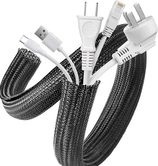 AGPTEK Cable Sleeve Cover, 10ft by AGPTEK