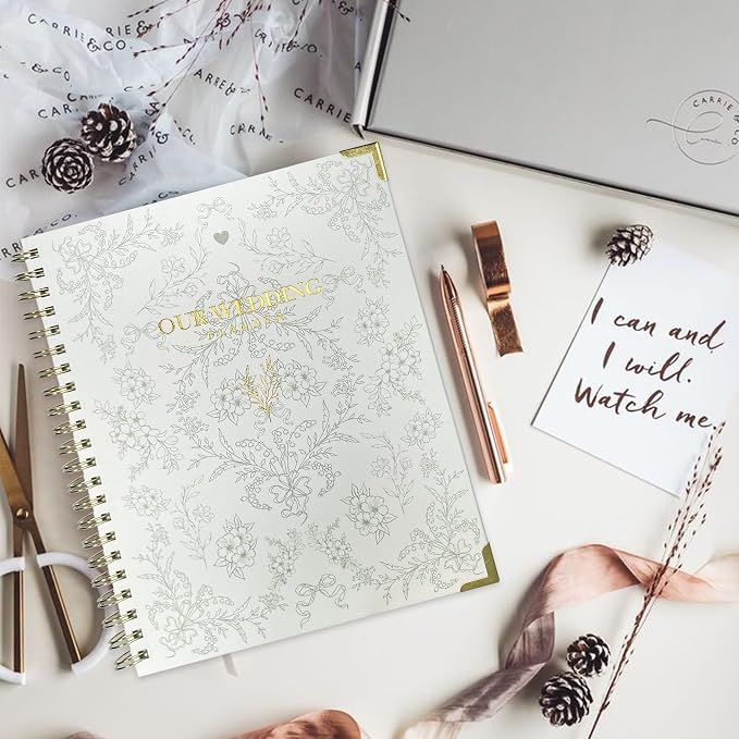 Bride Squad Wedding Planner Book and Organizer | Bridal Wedding Planner Book - Image 2