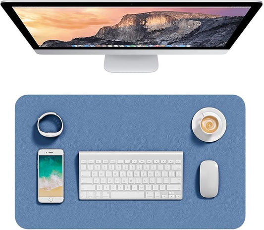 Hsurbtra Desk Pad, 23.6" x 13.8" PU Leather Desk Mat, M Extended Mouse Pad by Hsurbtra