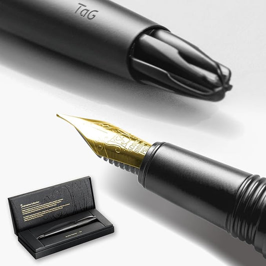 TAG Submarine Luxury Fountain Pen – TurbineDriven Refill, Elegant Writing Gift by TaG%EF%BD%9CBeyondBoundaries