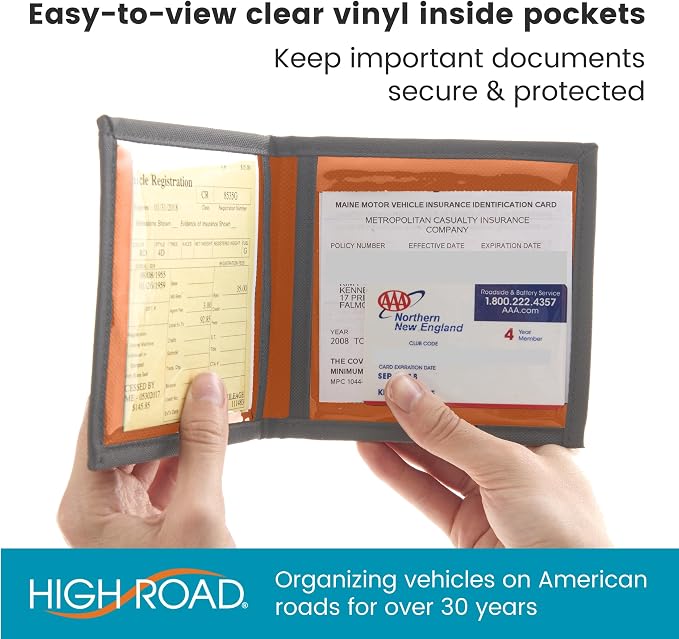High Road Car Registration and Insurance Card Holder - Image 4