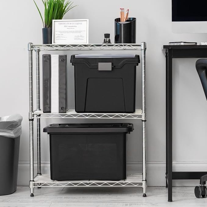 IRIS USA File Box with Lid File Organizer - Image 7