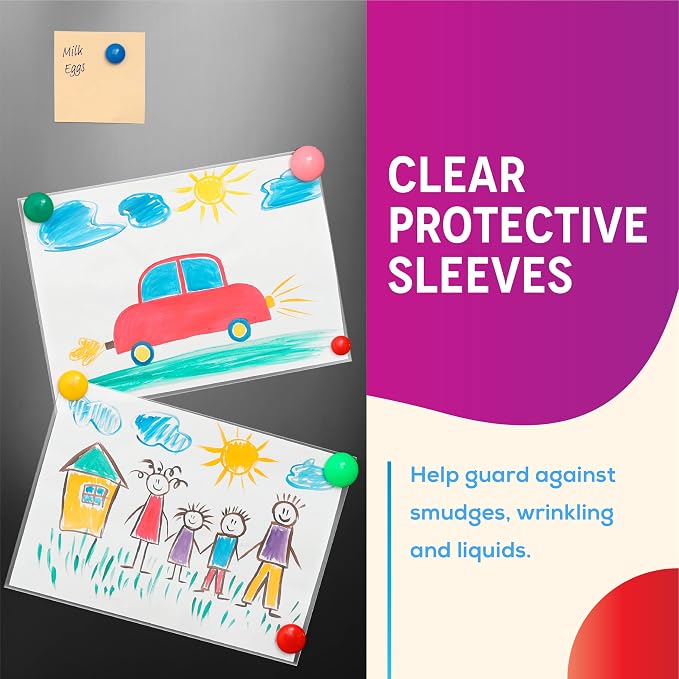 GOLD SEAL No Holes Sheet Protectors, Bulk Pack, Letter Size, Heavyweight Clear - Image 3