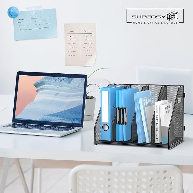 SUPEASY Binder Organizer, Magazine File Holder - Image 6