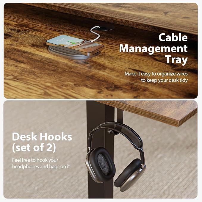Agilestic 48 x 24 Inches Electric Standing Desk - Image 7