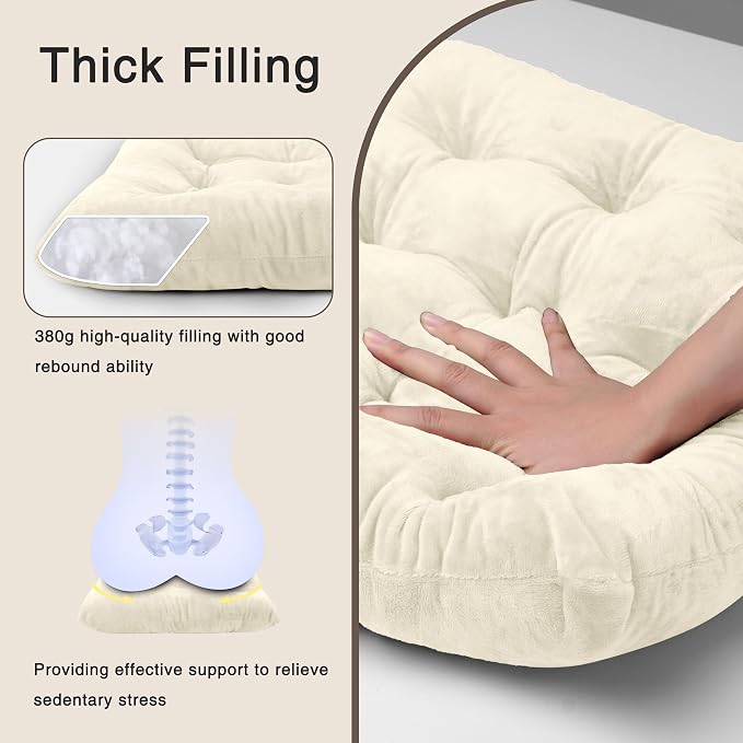 OVOV 4 Pack Chair Cushions for Dining Chairs Soft Seat Cushions for Kitchen - Image 5