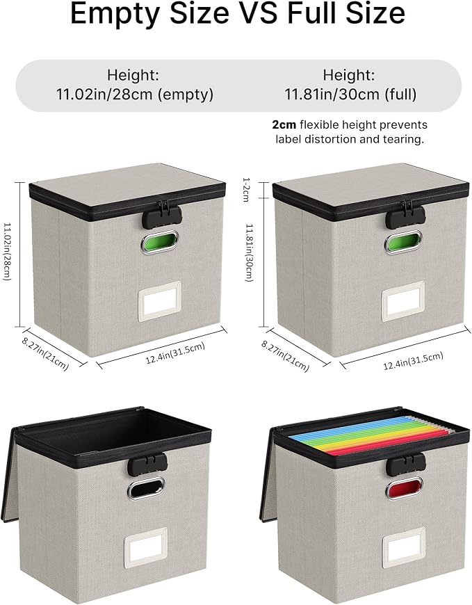 Oterri File Organizer Boxes - Image 6