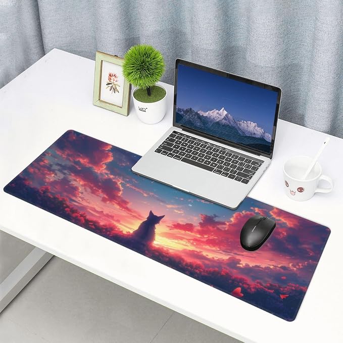 Gaming Mouse Pad Desk Pad, Extended Big Mouse Pad, 31.5x11.8 Inch Long Computer - Image 7