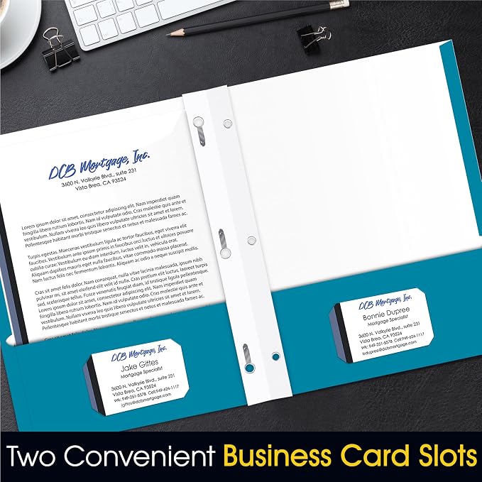 2 Pocket Portfolio Folders - Image 4