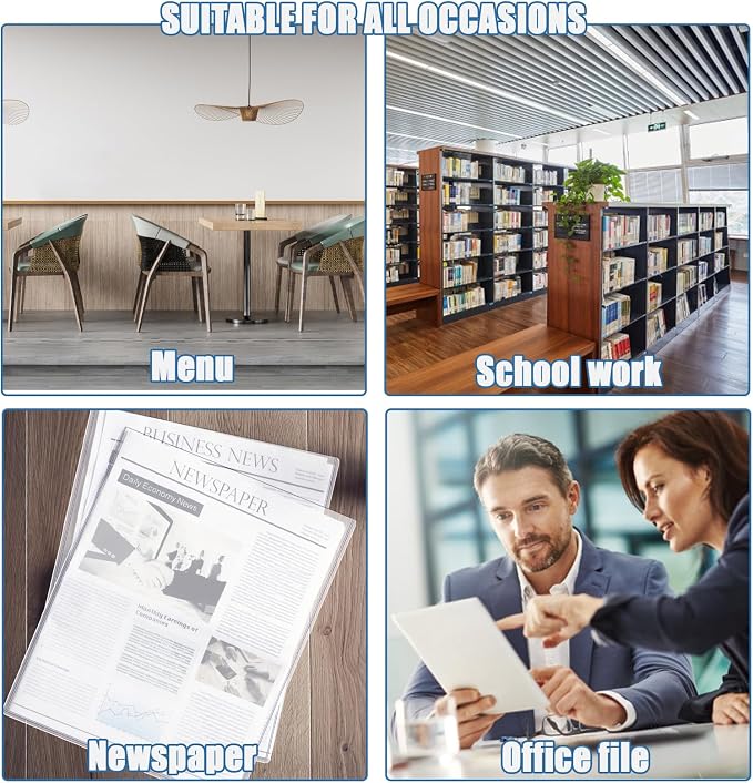 8Pcs 8" x 10" Photo Toploaders Clear Sheet Protectors Rigid Print Protectors - Image 7