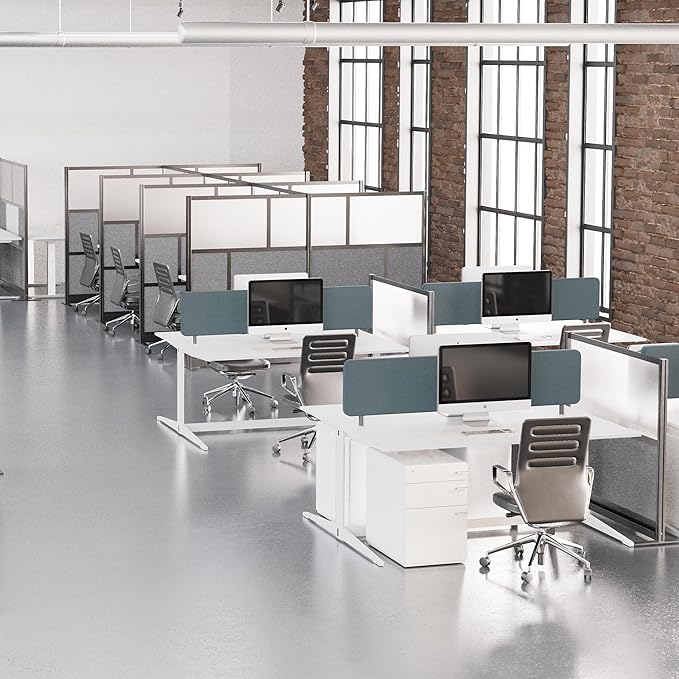 Stand Up Desk Store Expanse Modular Wall | 70'' x 70'' Wall | Expandable - Image 7