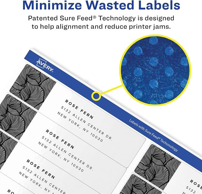 Avery Easy Peel Printable Address Labels - Image 2