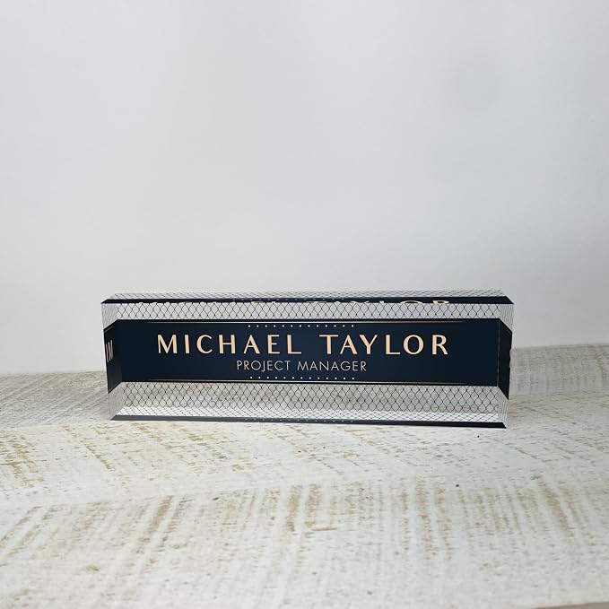 Artblox Personalized Office Desk Name Plate - Image 8
