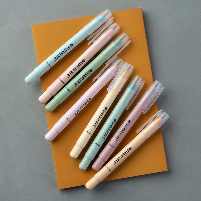 DIVERSEBEE Bible Highlighters and Pens No Bleed, 8 Pack Assorted Colors Gel - Image 6