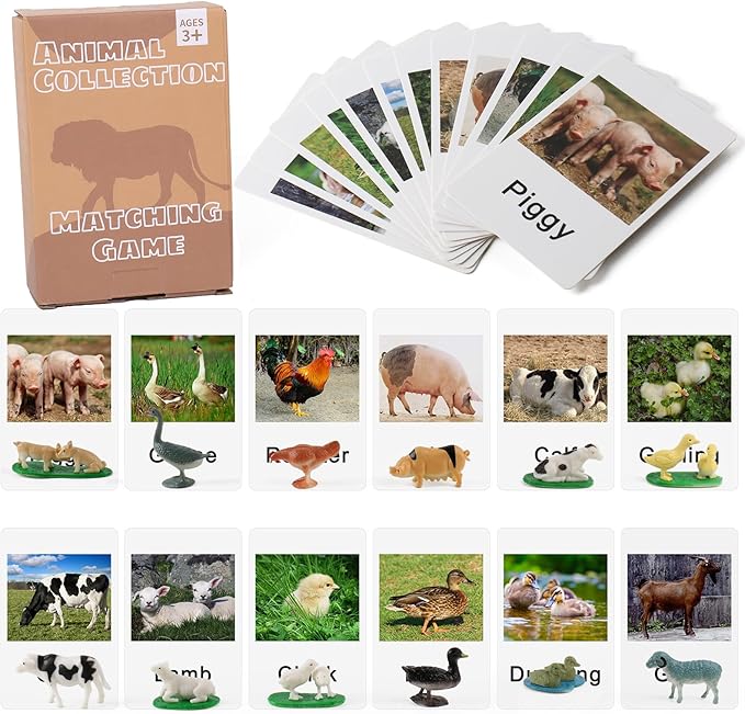 MEROCO Montessori Animal Match by MEROCO