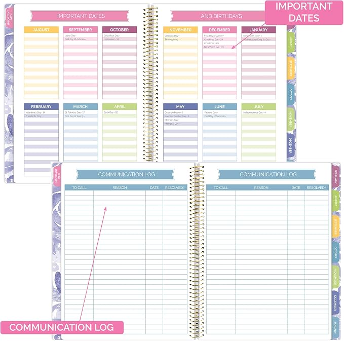 bloom daily planners Undated Academic Year Teacher Planner & Calendar - Image 5